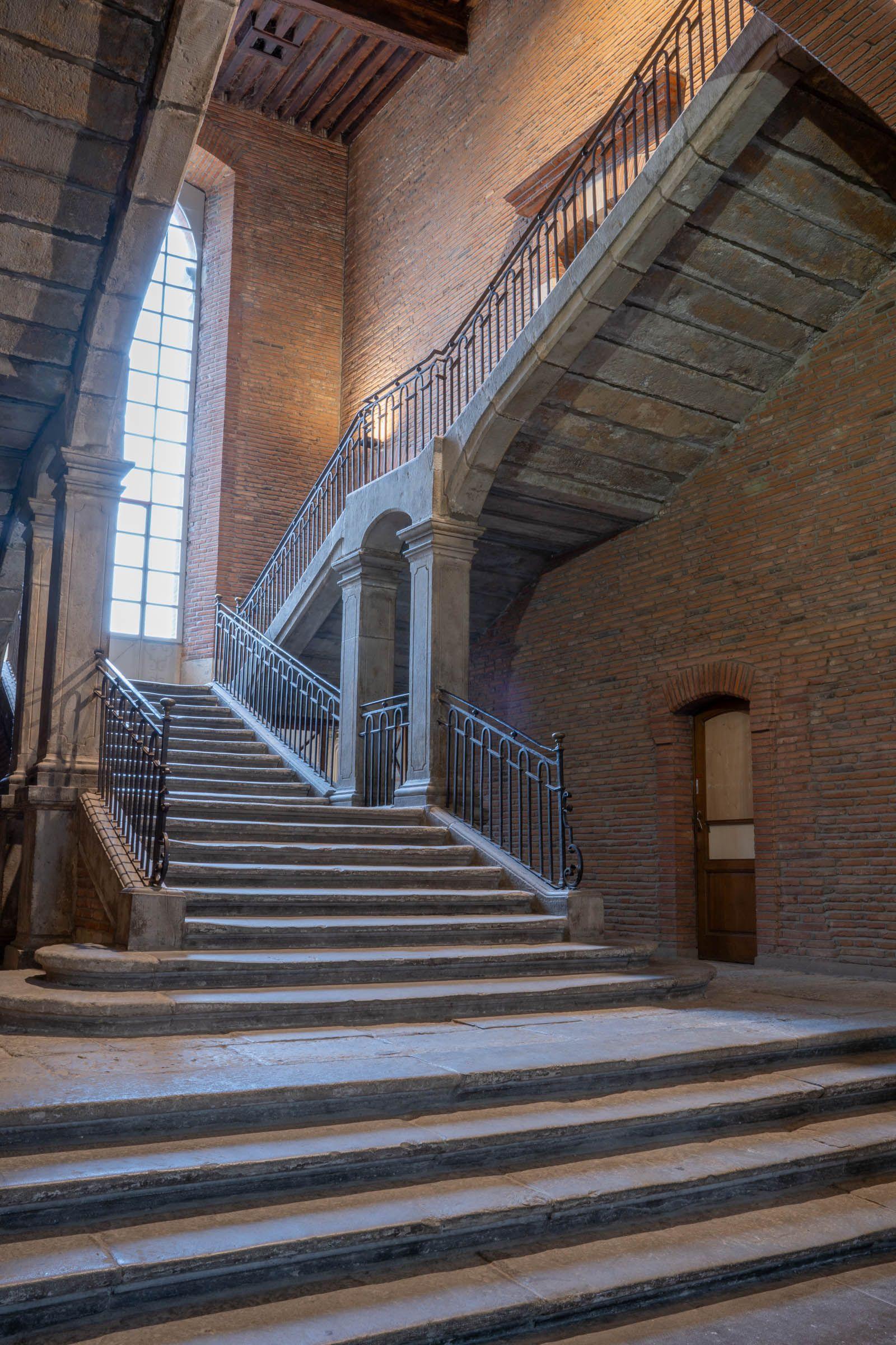 Escalier Hôtel Dieu Saint-Jacques