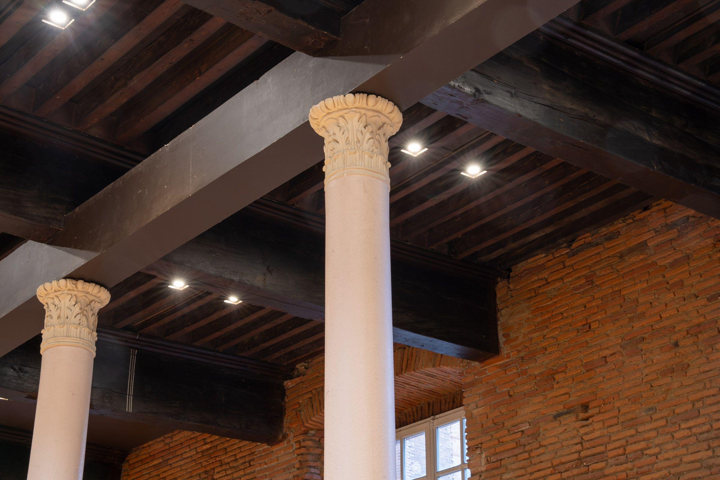 Salle des colonnes Hôtel Dieu Saint-Jacques de Toulouse